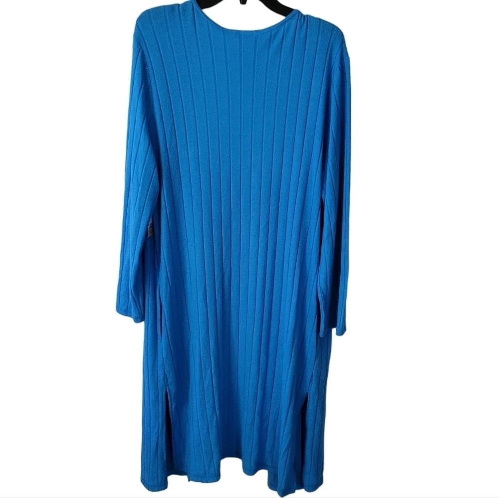 BP Ribbed Bright Blue Robe Size M - Picture 2 of 9